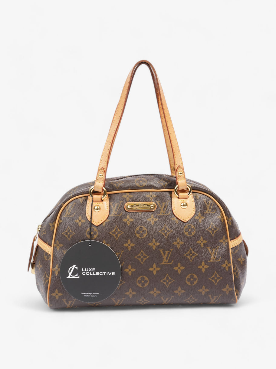 Louis Vuitton Montorgueil Monogram Coated Canvas PM Image 8