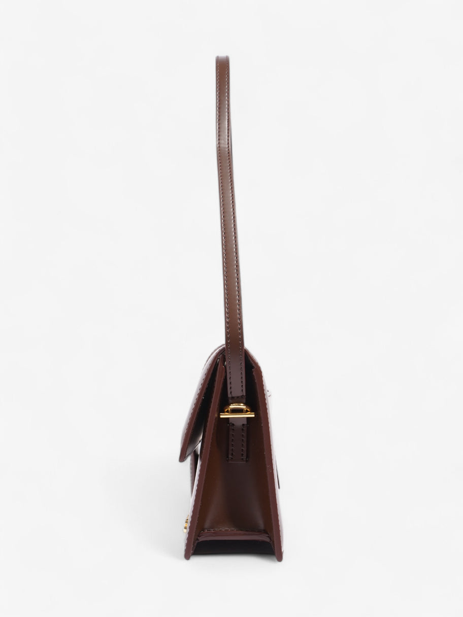 Jacquemus Le Bambino Long Brown Leather Image 3