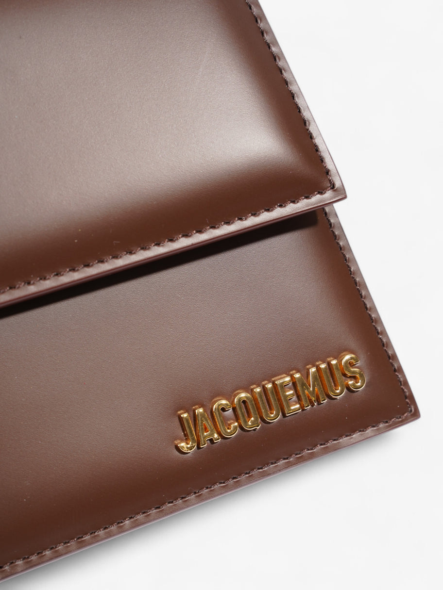 Jacquemus Le Bambino Long Brown Leather Image 7