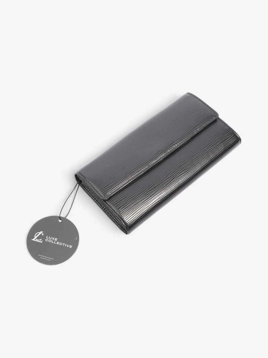 Long Wallet Black Epi Leather Image 10