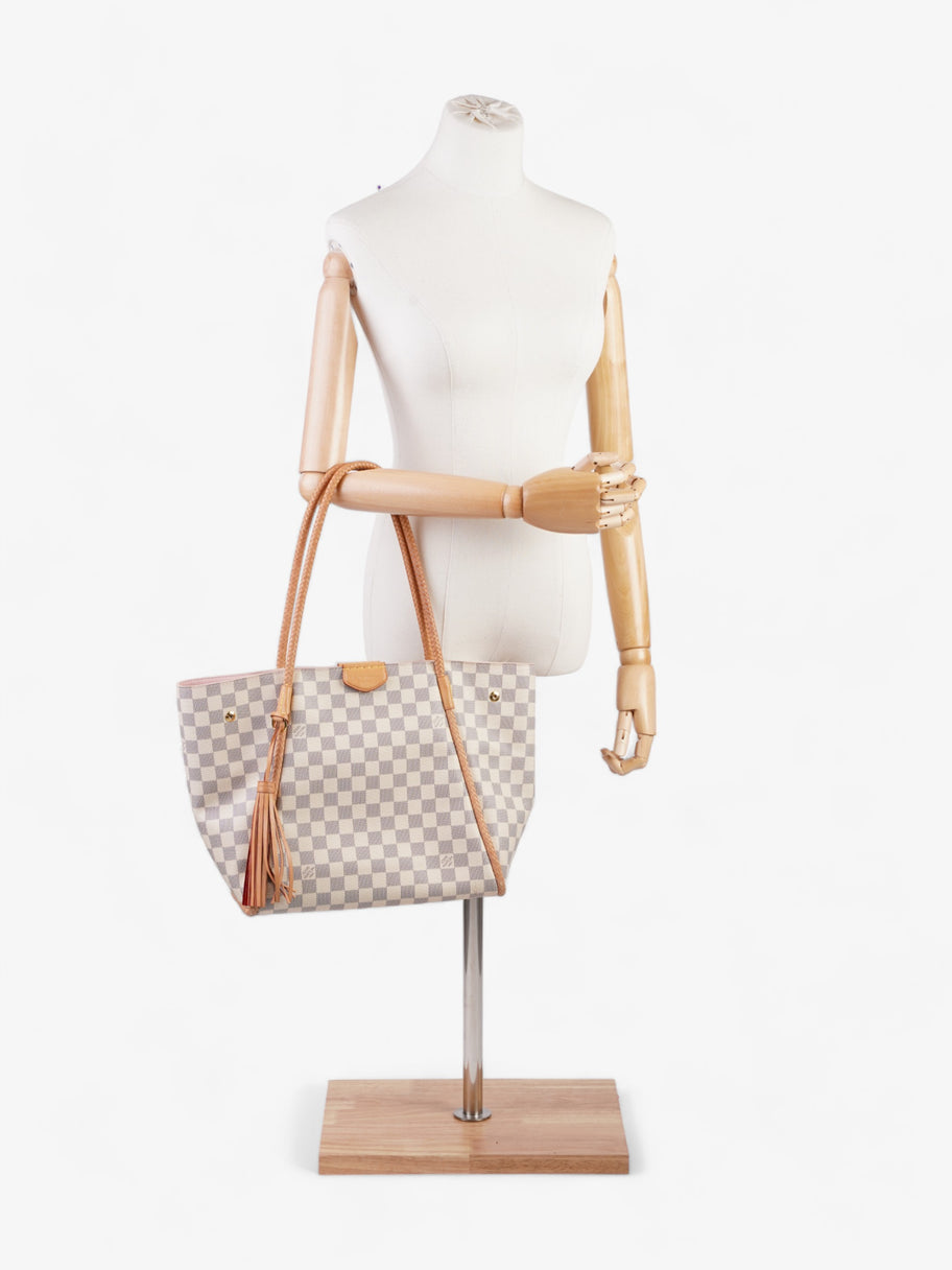 Louis Vuitton Propriano Braided Damier Azur Coated Canvas Image 2