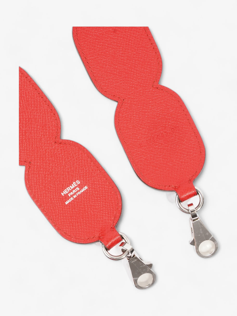 Maillons Bag Strap  Rouge De Couer / Rose Extreme Calfskin Leather Image 3