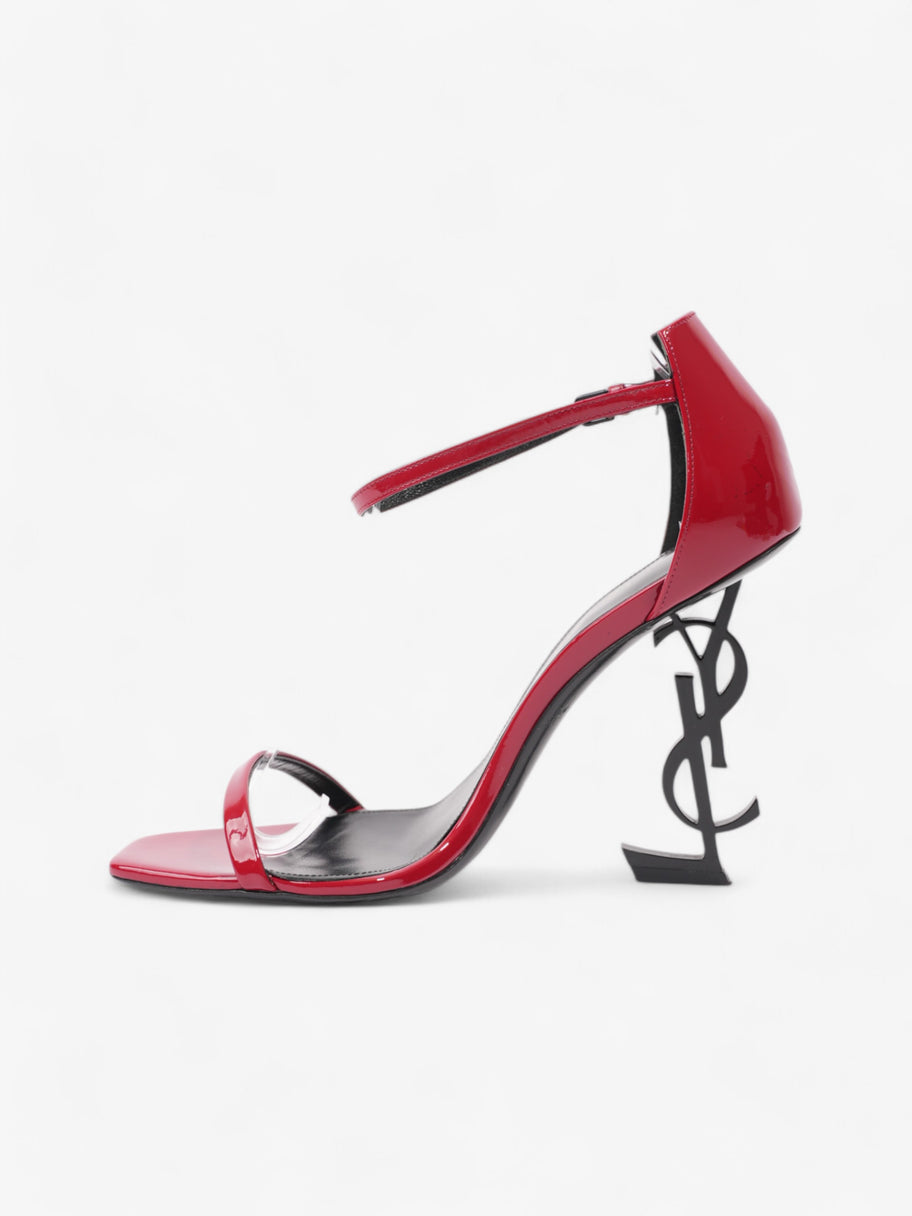 Saint Laurent Opyum Heels 110mm Red / Black Leather EU 37.5 UK 4.5 Image 3