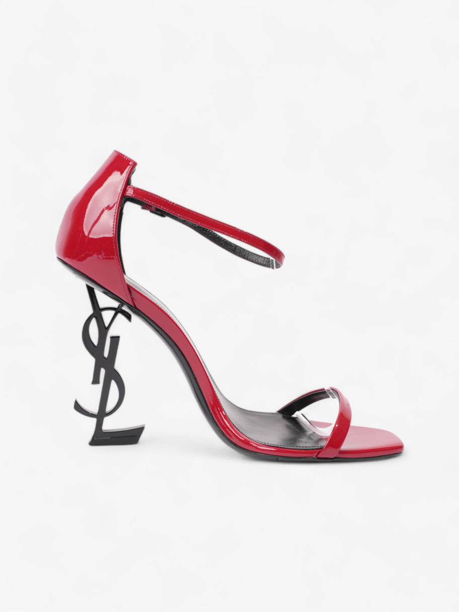 Saint Laurent Opyum Heels 110mm Red / Black Leather EU 37.5 UK 4.5 Image 4