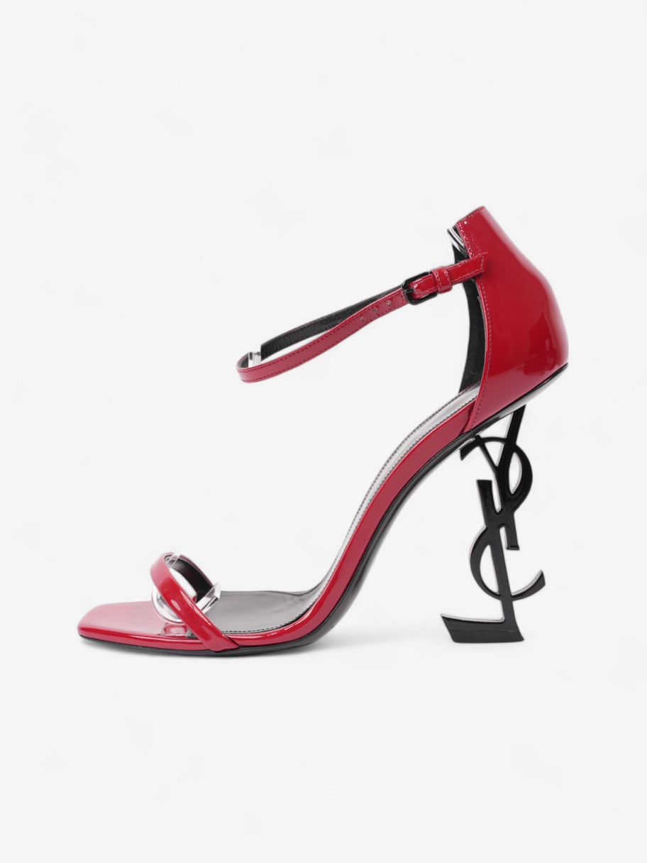 Saint Laurent Opyum Heels 110mm Red / Black Leather EU 37.5 UK 4.5 Image 5