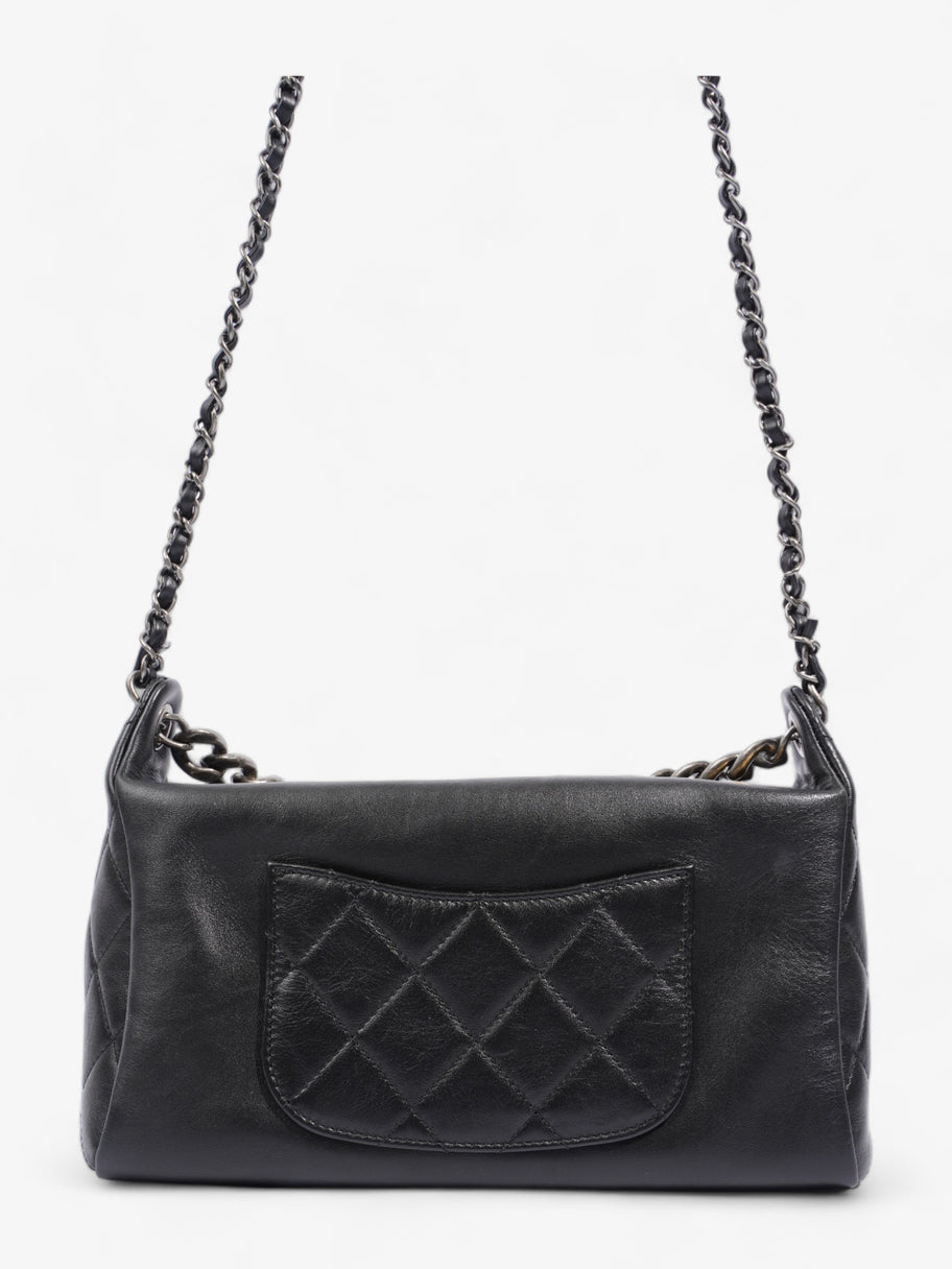 20s Signature Hobo Bag Black Calfskin Leather Image 4