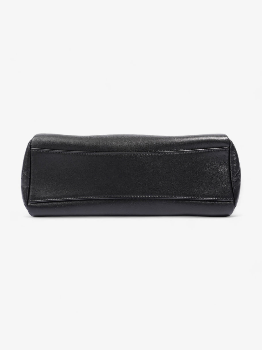 20s Signature Hobo Bag Black Calfskin Leather Image 6
