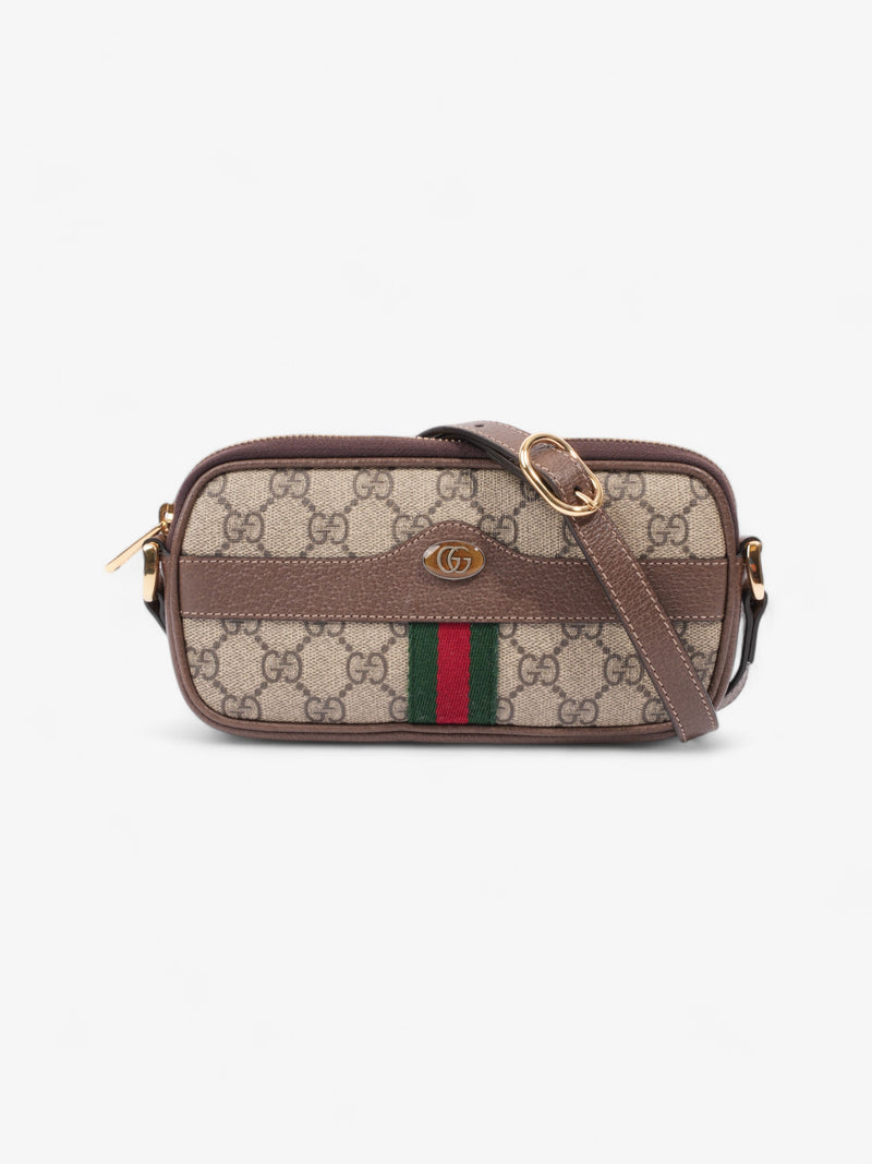  Gucci Ophidia GG Web GG Supreme / Red / Green Canvas Mini