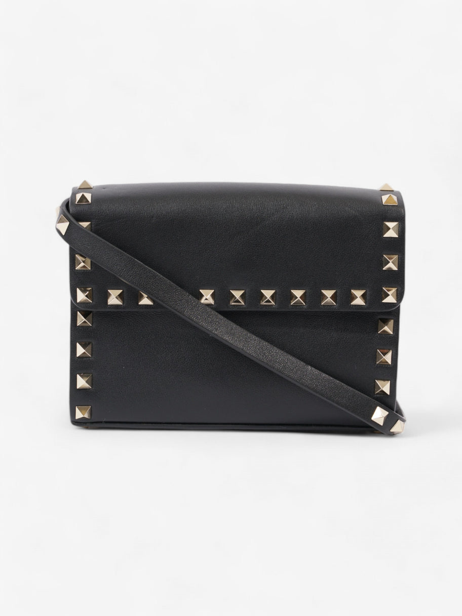 Valentino Rockstud Crossbody Black Leather Image 1