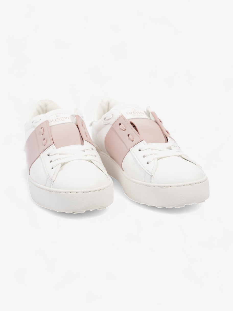 Valentino Open Stripe White / Pink Leather EU 38.5 UK 5.5 Image 2