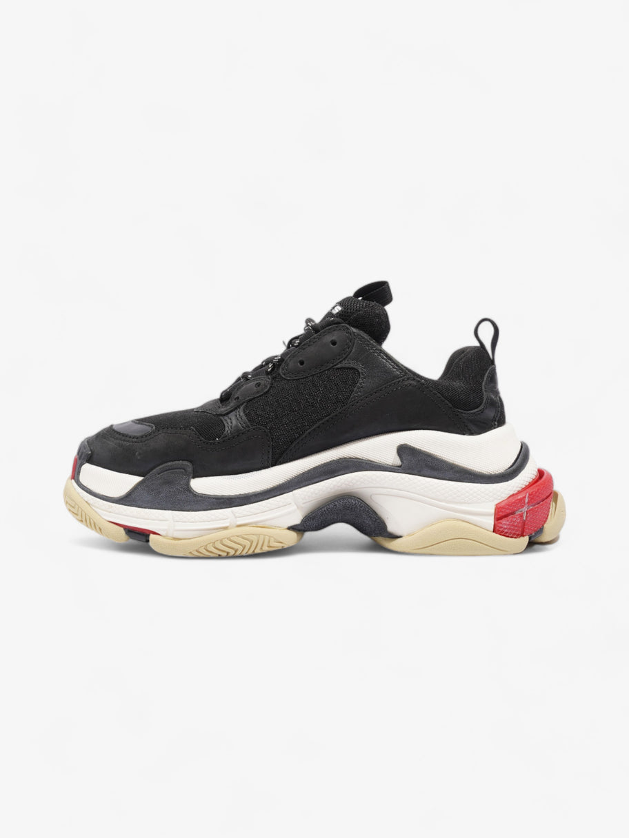 Balenciaga Triple S Black / White / Red Mesh EU 39 UK 6 Image 3