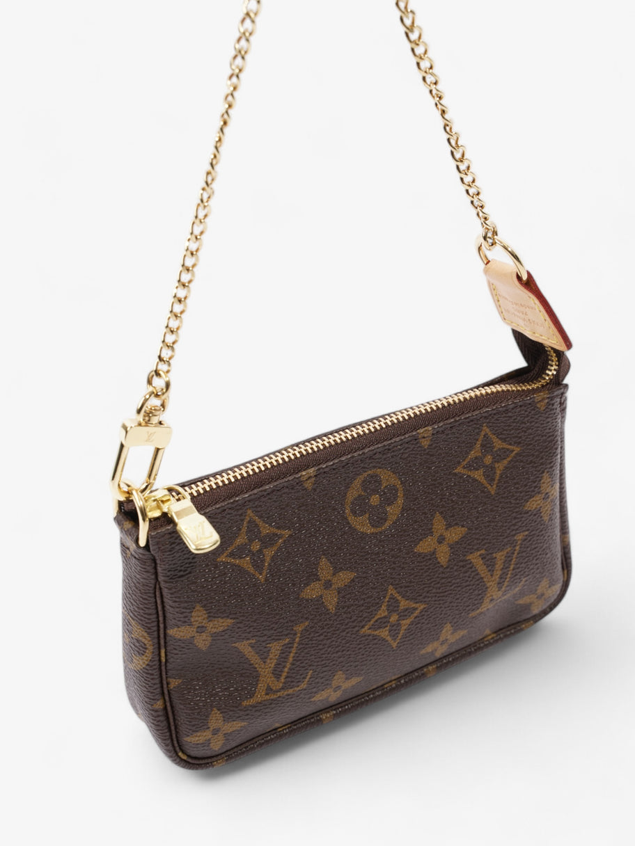 Louis Vuitton Mini pochette Monogram Coated Canvas Image 7