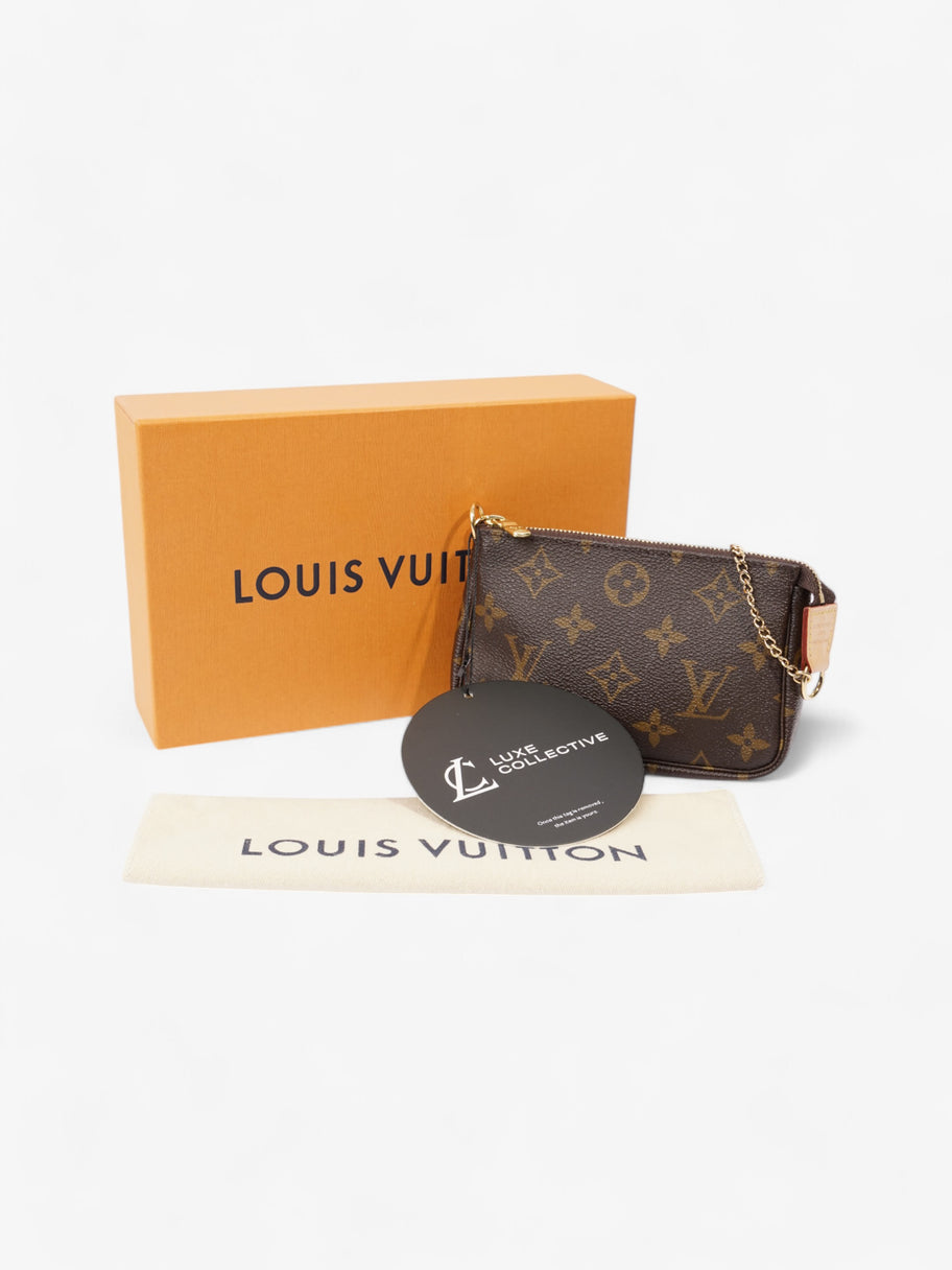 Louis Vuitton Mini pochette Monogram Coated Canvas Image 9