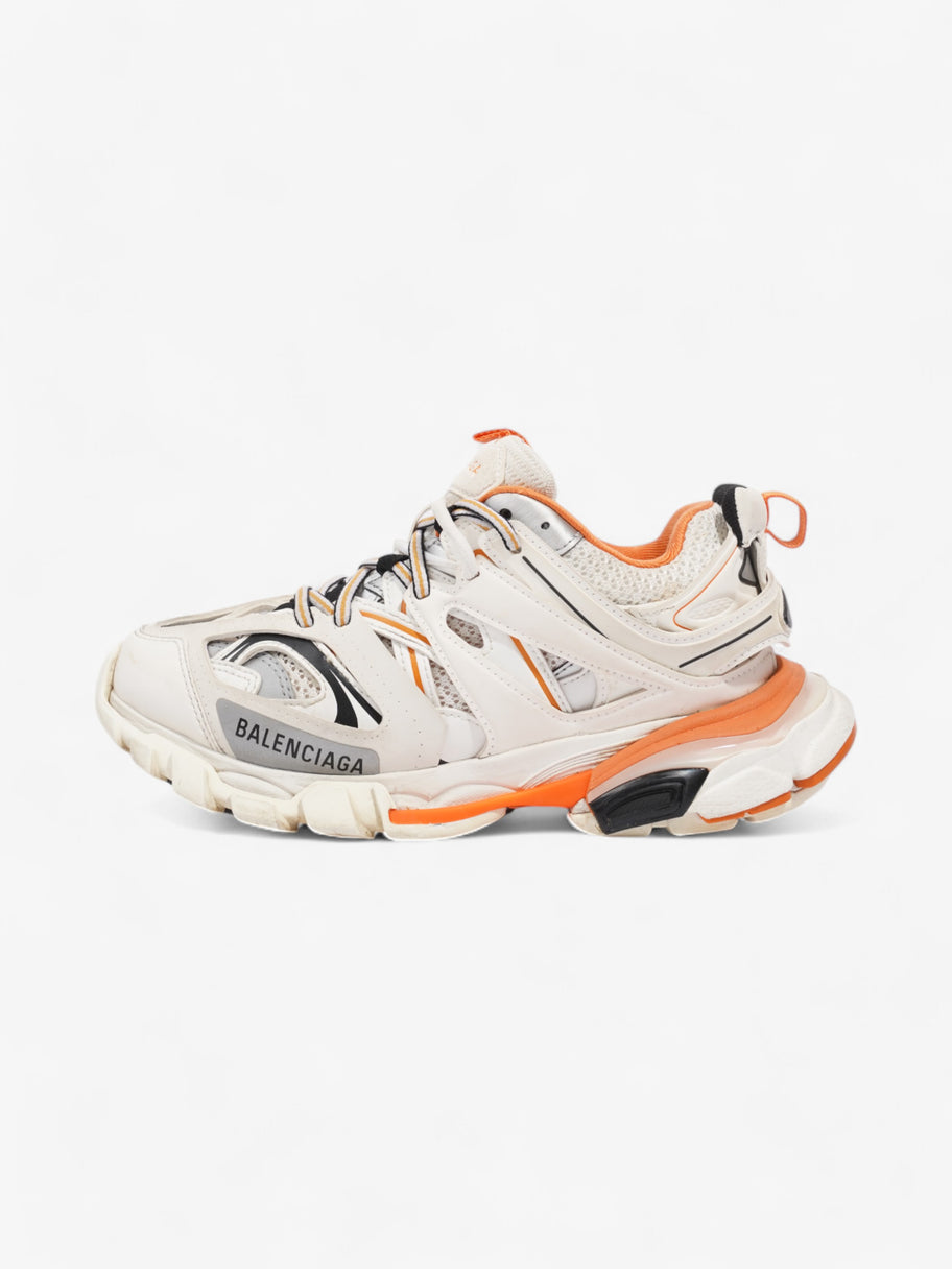 Balenciaga Track White  / Orange / Silver Mesh EU 37 UK 4 Image 5