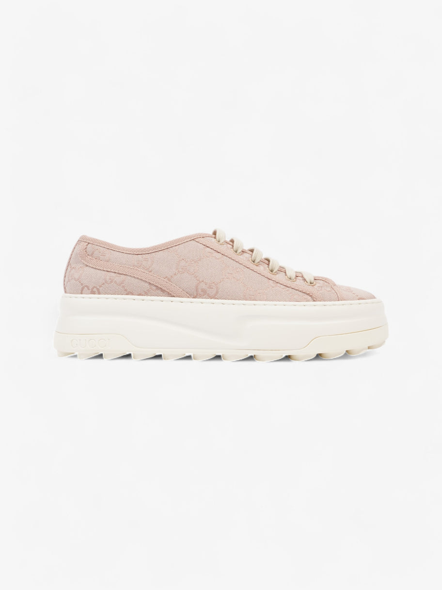 Gucci GG Tennis 1977 Sneakers Pink Canvas EU 39 UK 6 Image 1