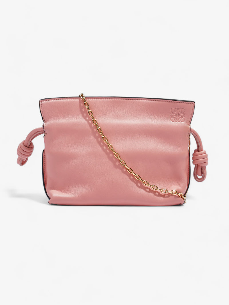  Flamenco Nano Clutch Pink Calfskin Leather