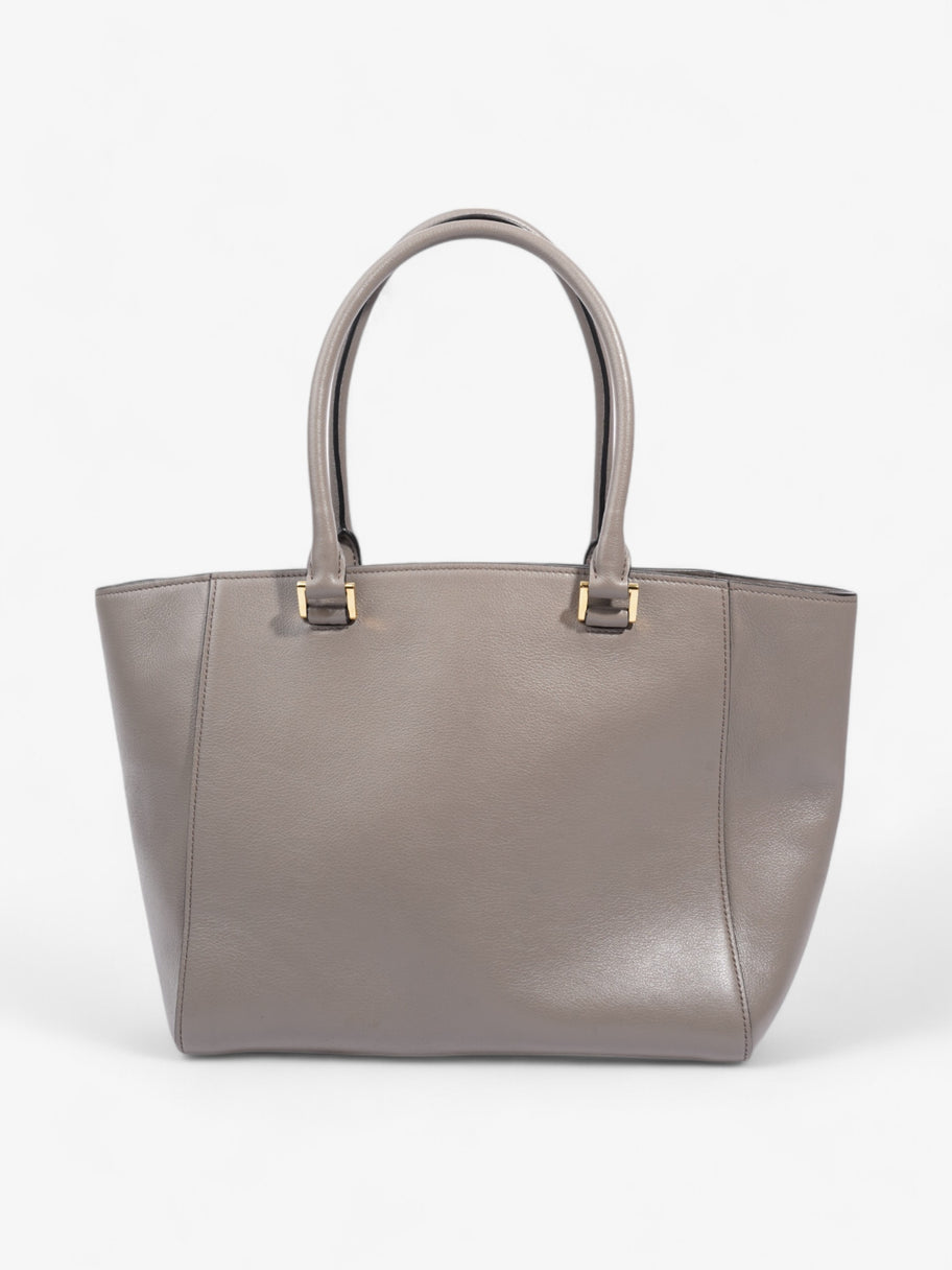 Prada 2Way Grey Leather Image 4