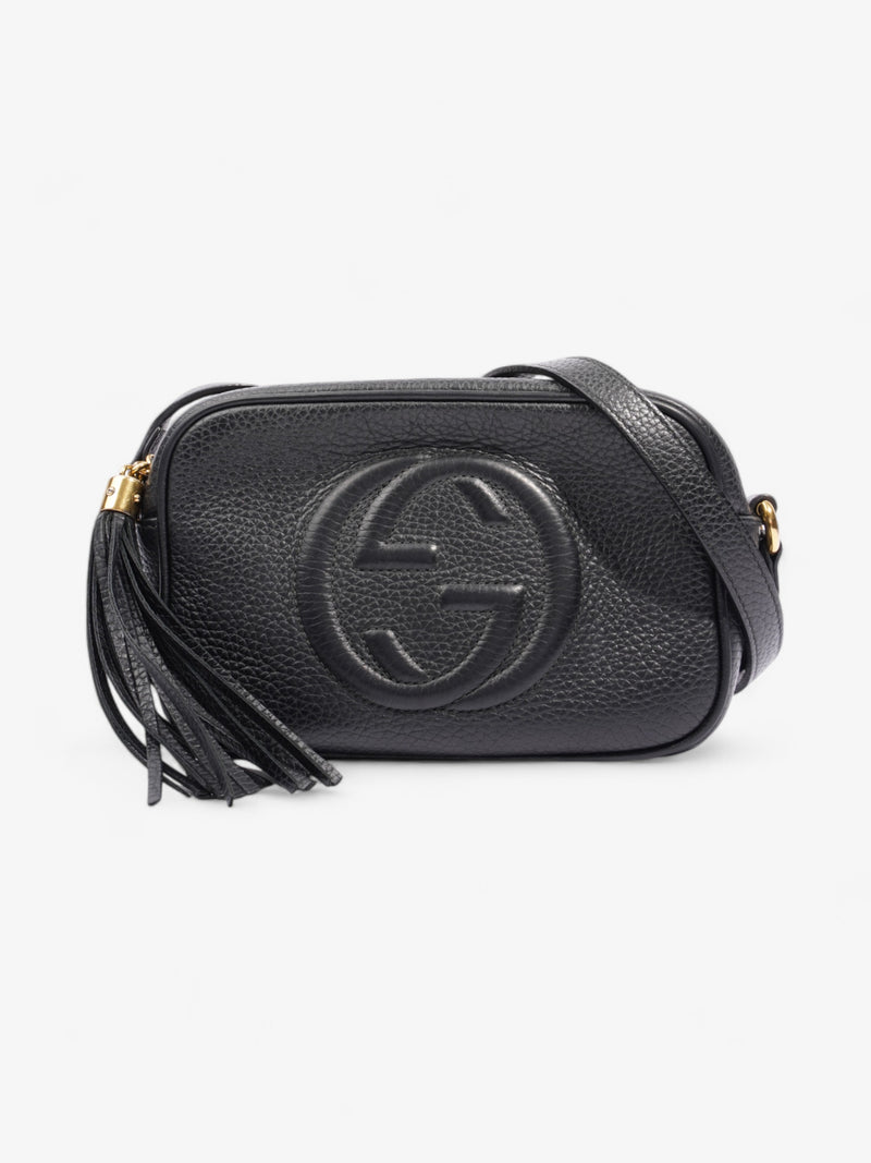  Gucci Soho Disco Bag Black Leather Mini