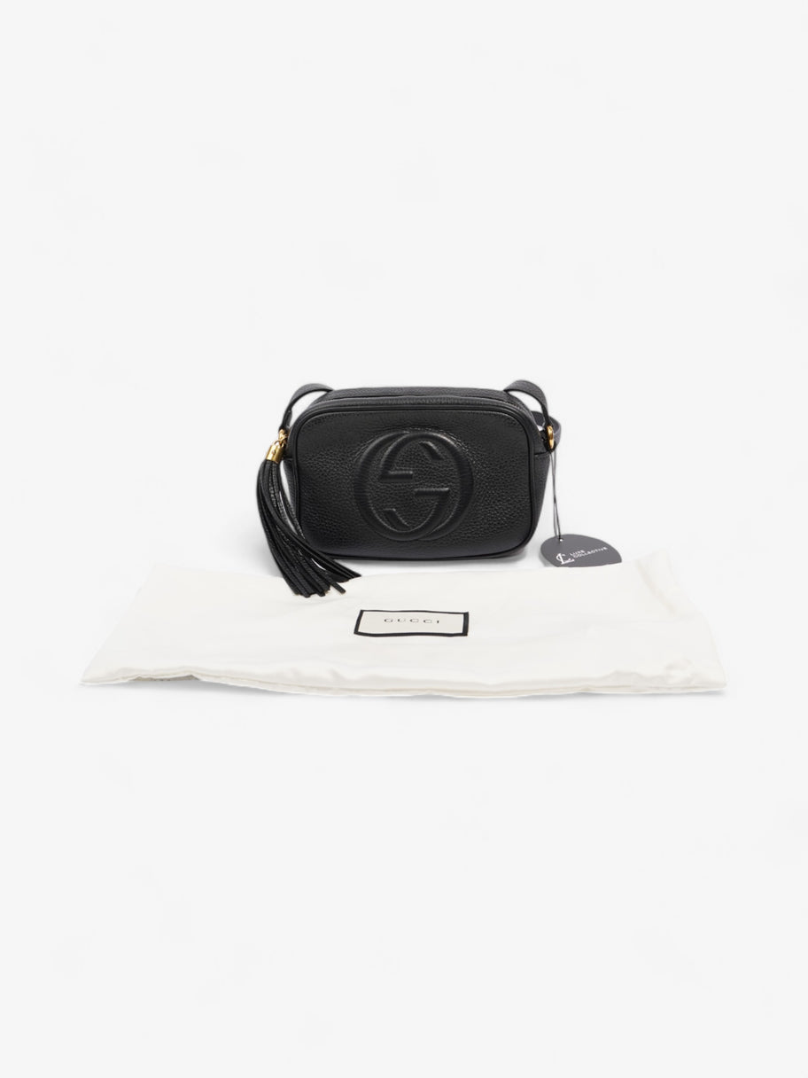 Gucci Soho Disco Bag Black Leather Mini Image 8