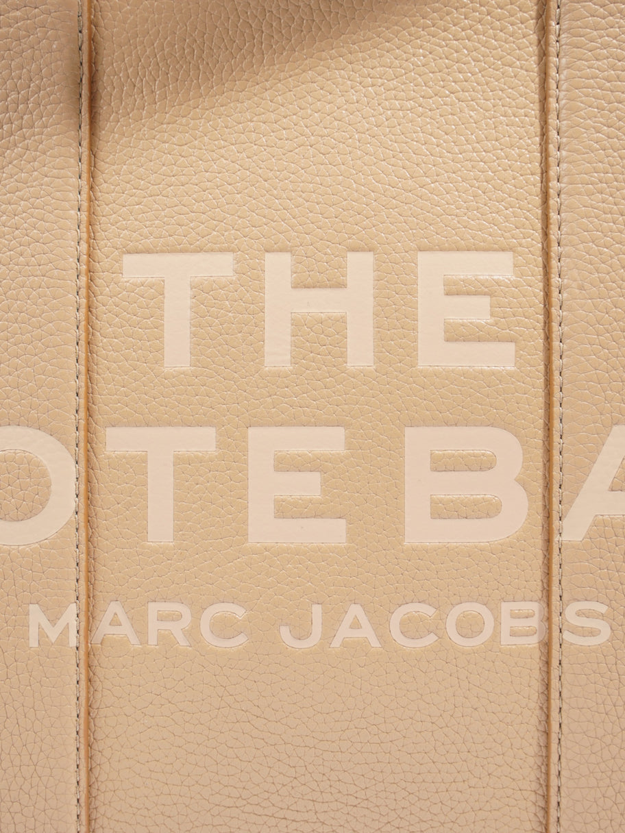 Marc Jacobs The Tote Bag Beige Leather Medium Image 6