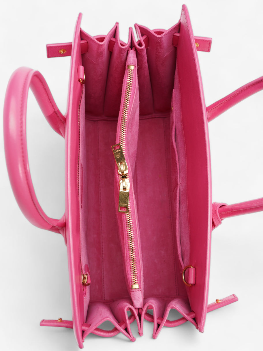 Saint Laurent Sac De Jour Pink Leather Small Image 9