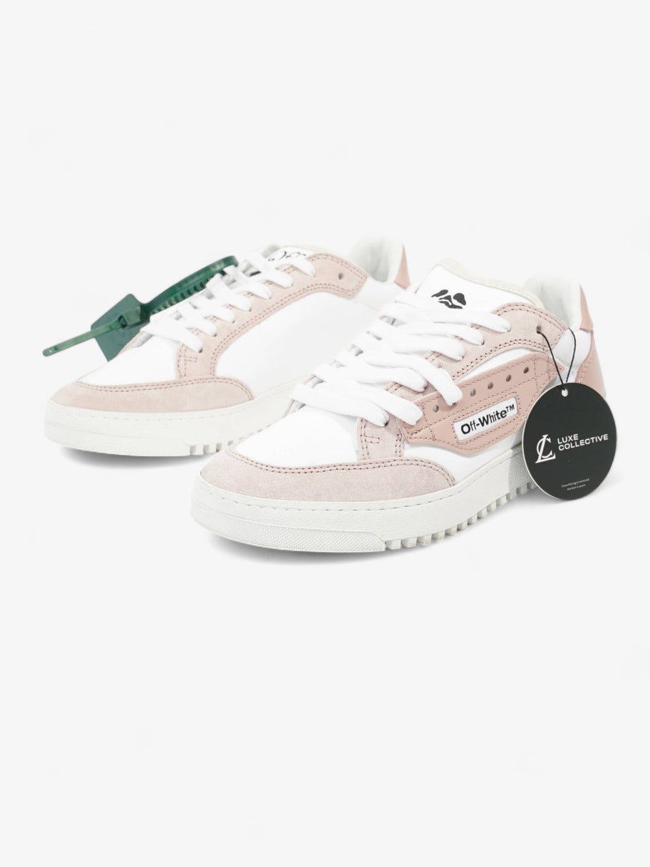 5.0 Sneakers White / Pink Canvas EU 37 UK 4 Image 9
