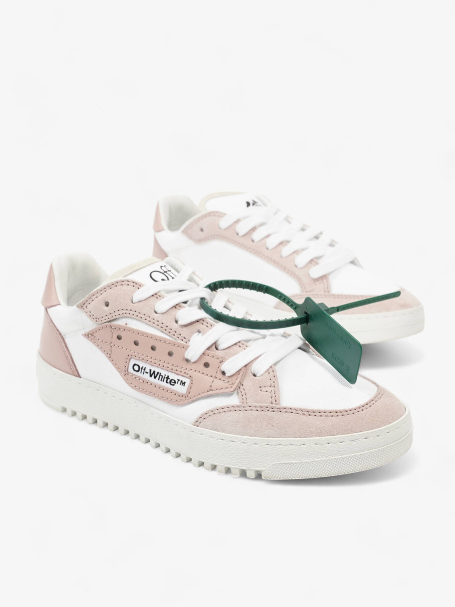 5.0 Sneakers White / Pink Canvas EU 37 UK 4 Image 2