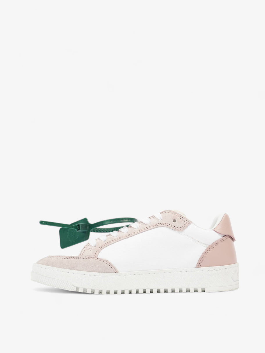 5.0 Sneakers White / Pink Canvas EU 37 UK 4 Image 3