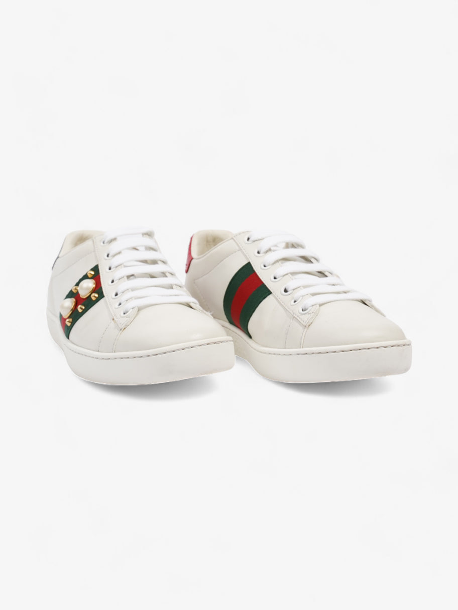 Gucci Ace Sneakers White / Red / Green Leather EU 36 UK 3 Image 2