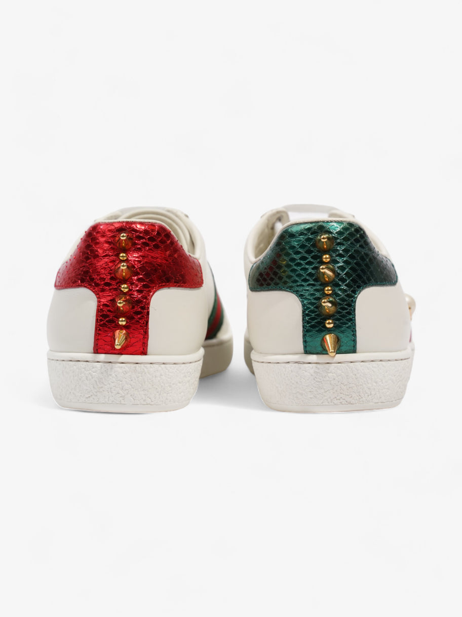 Gucci Ace Sneakers White / Red / Green Leather EU 36 UK 3 Image 6