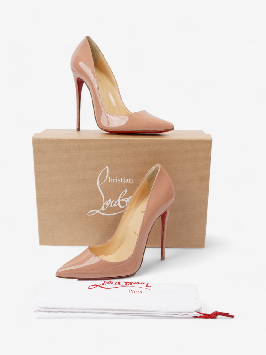 Christian Louboutin So Kate Heels Nude Patent Leather EU 38.5 UK 5.5 Image 10