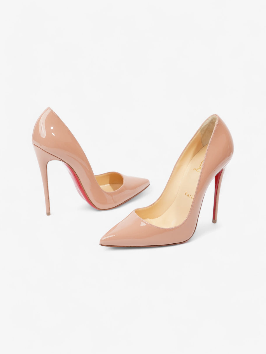 Christian Louboutin So Kate Heels Nude Patent Leather EU 38.5 UK 5.5 Image 9