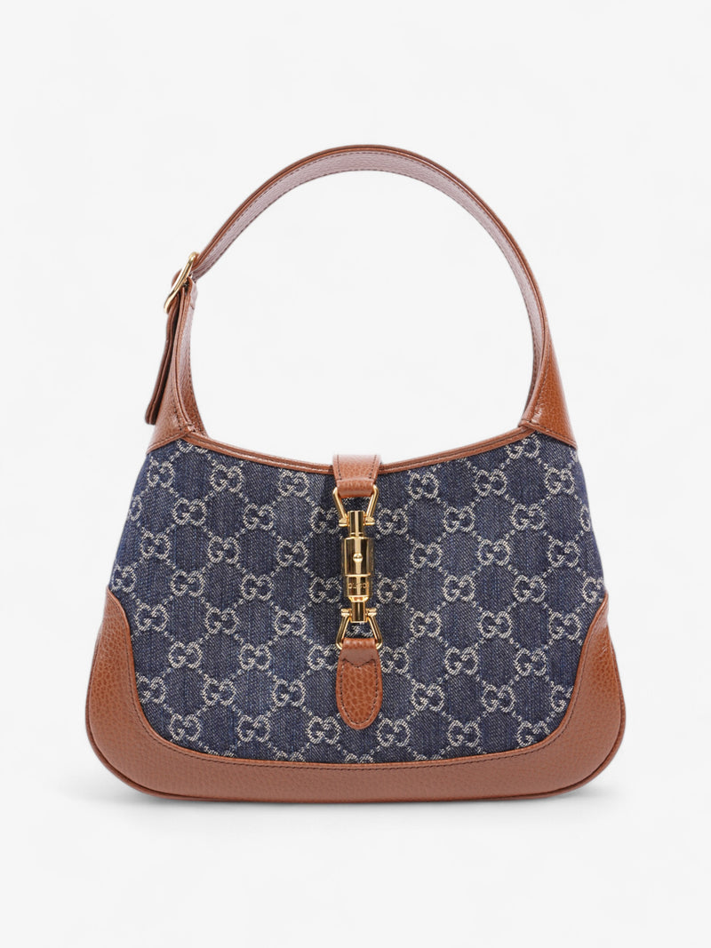  Gucci Jackie 1961 Blue / Brown Denim