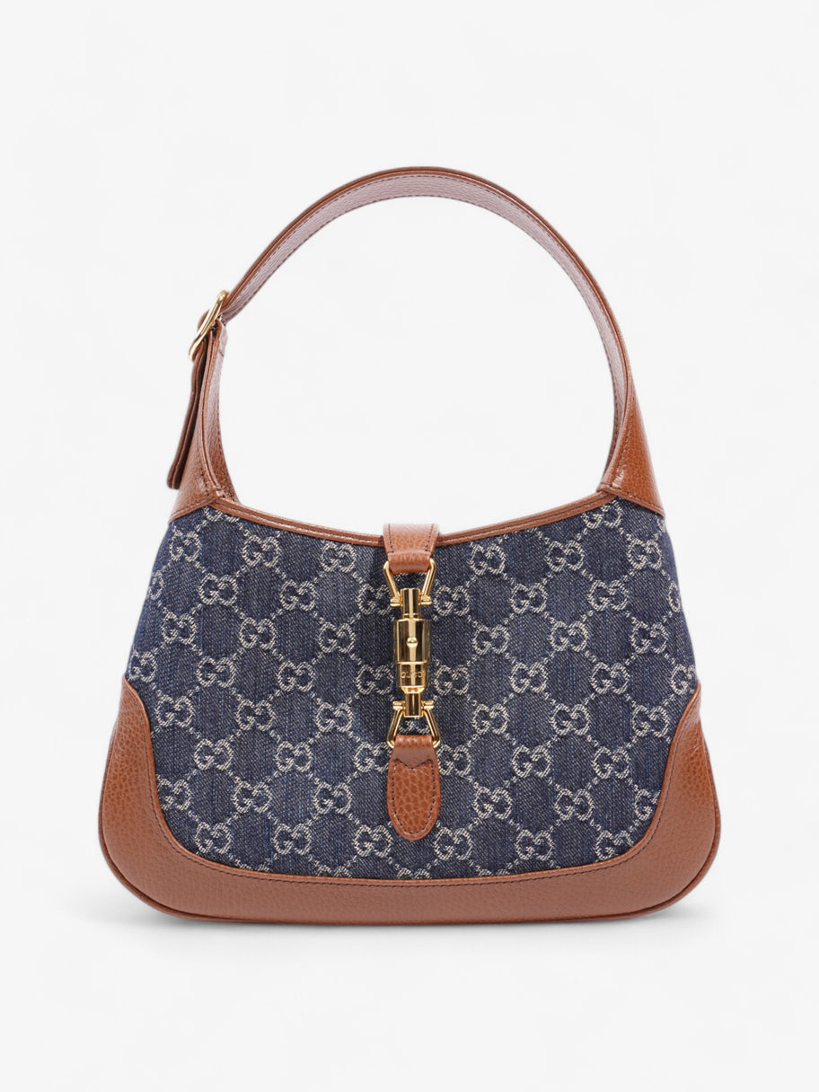 Gucci Jackie 1961 Blue / Brown Denim Image 1