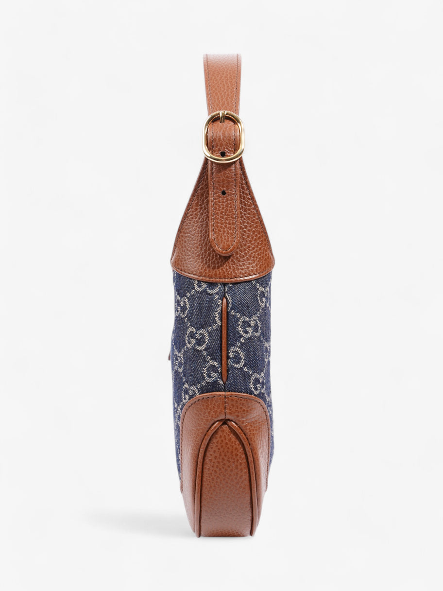 Gucci Jackie 1961 Blue / Brown Denim Image 6