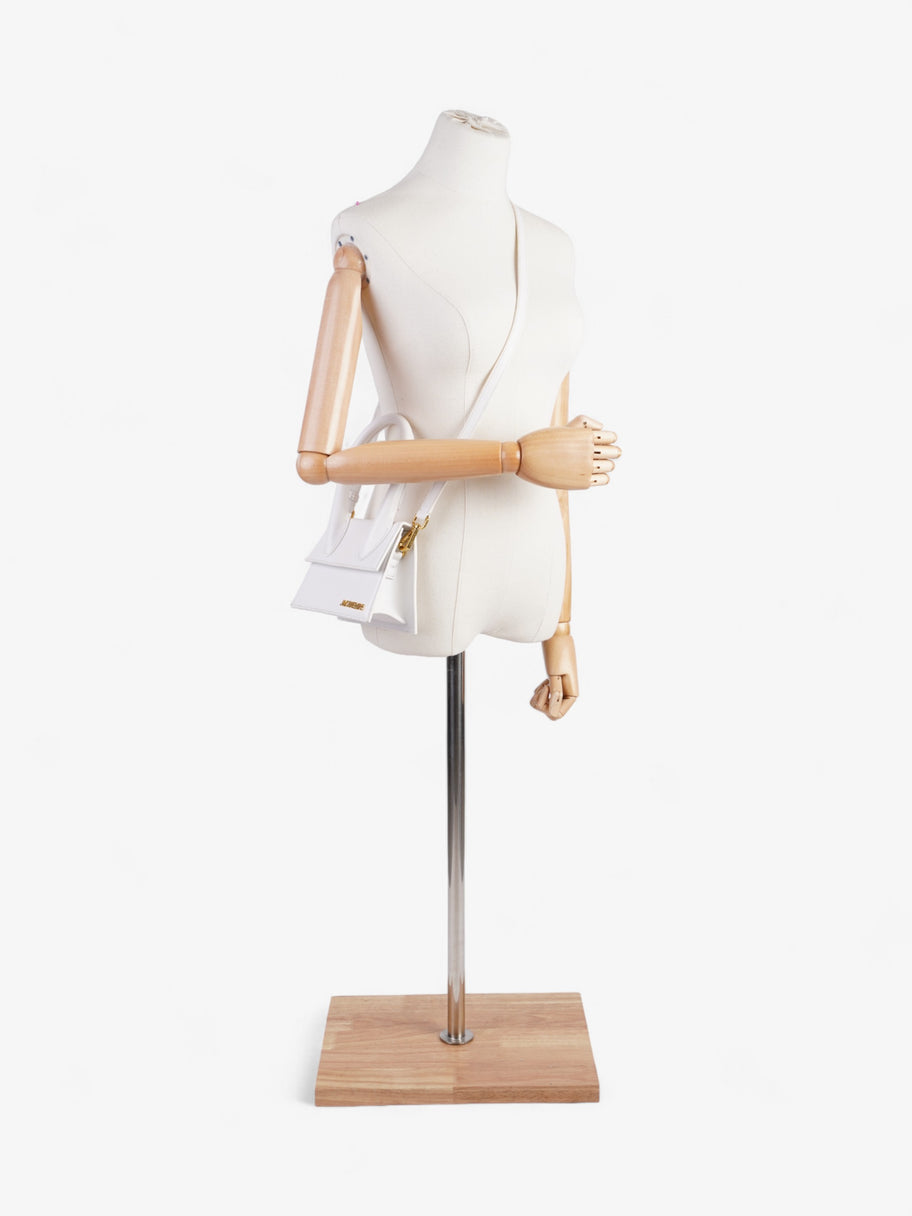 Jacquemus Le Chiquito Moyen White Leather Image 8