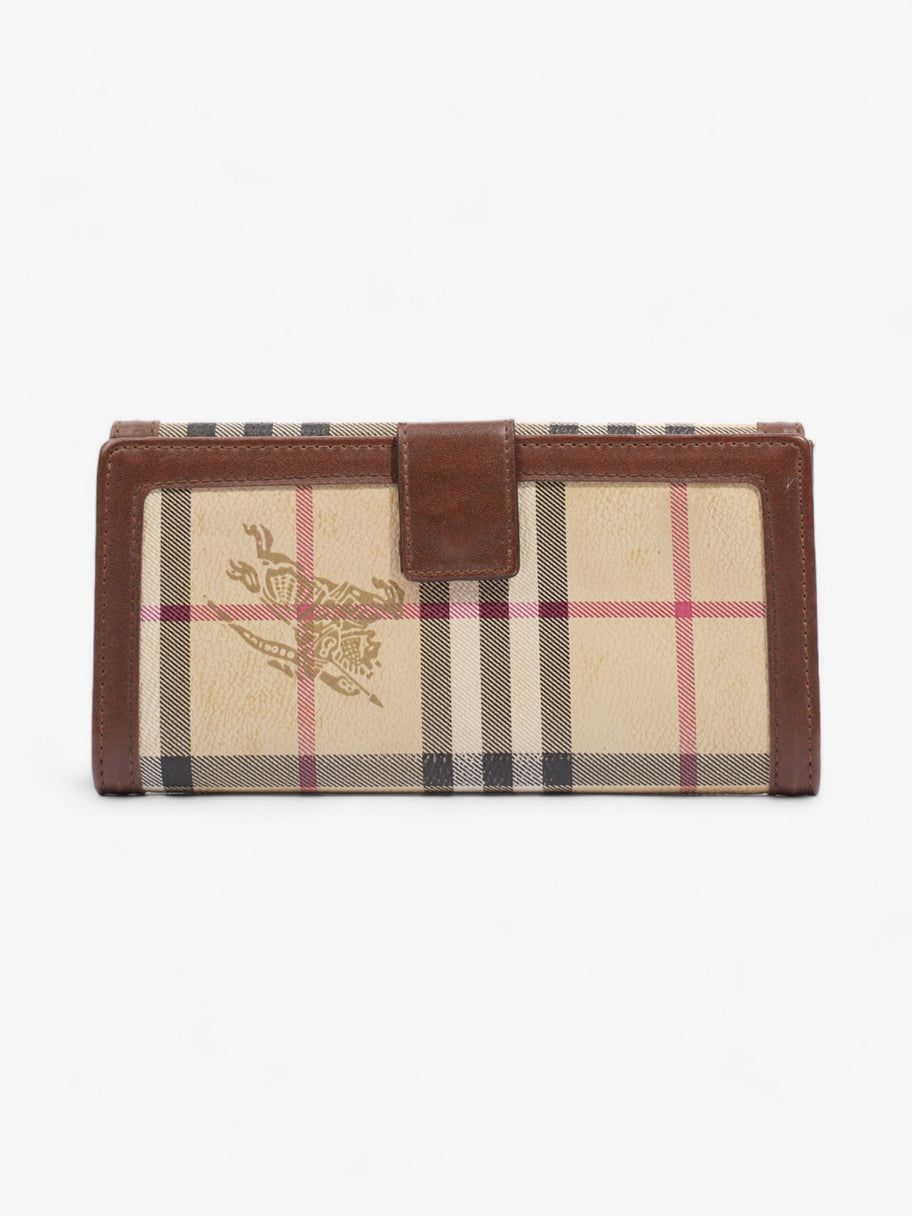 Burberry Bifold Wallet Nova Check Coated Canvas Image 2