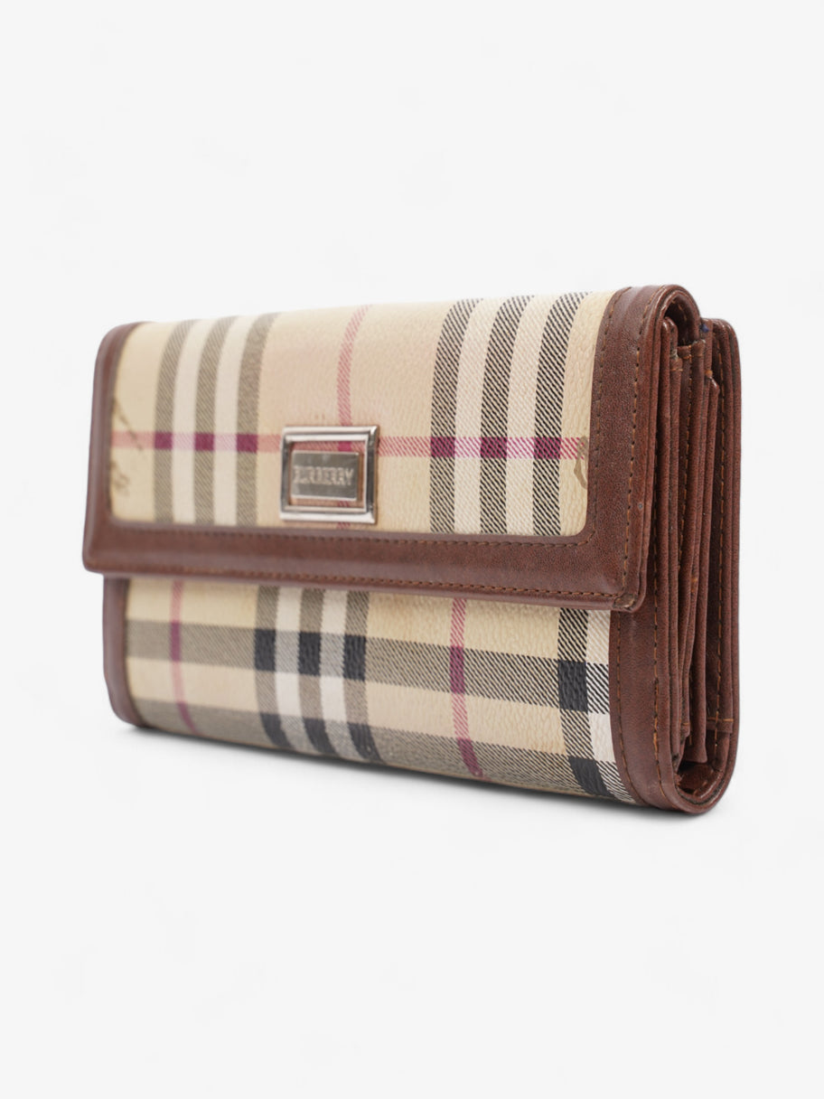 Burberry Bifold Wallet Nova Check Coated Canvas Image 3