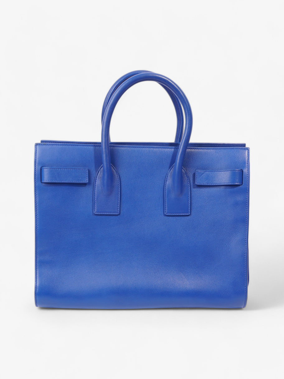 Saint Laurent Sac De Jour Blue Calfskin Leather Small Image 4