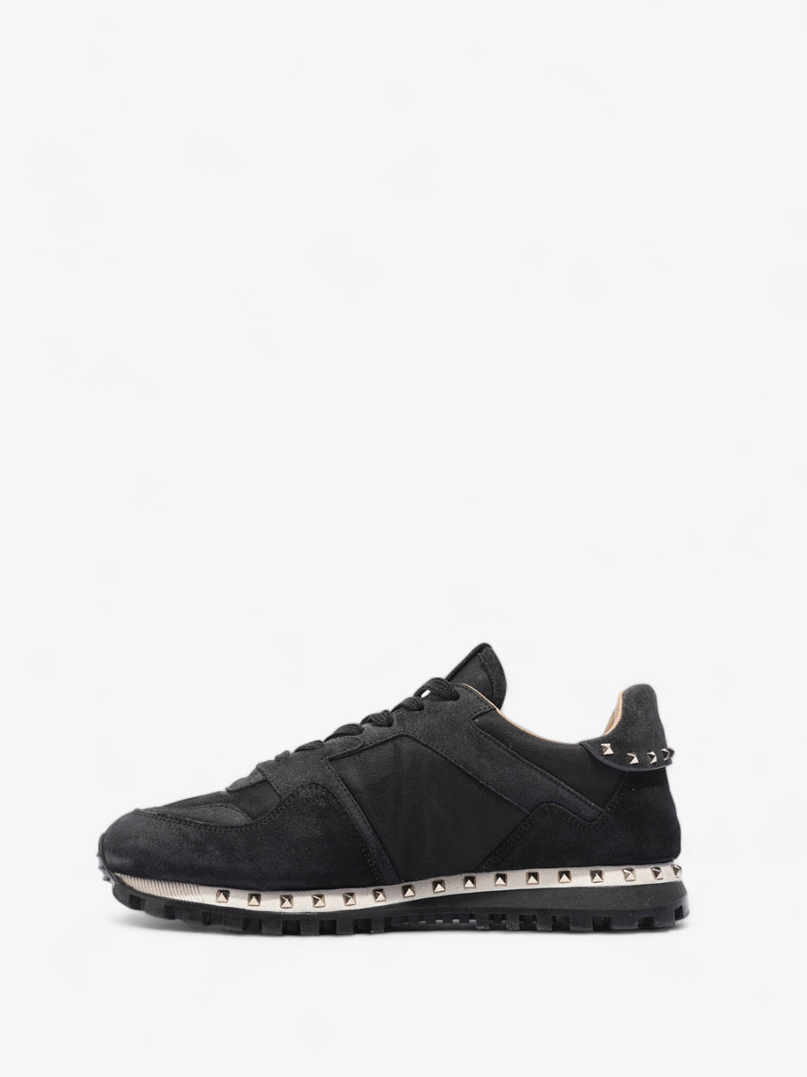 Rockstud Sneakers Black Suede EU 40.5 UK 7.5 Image 3