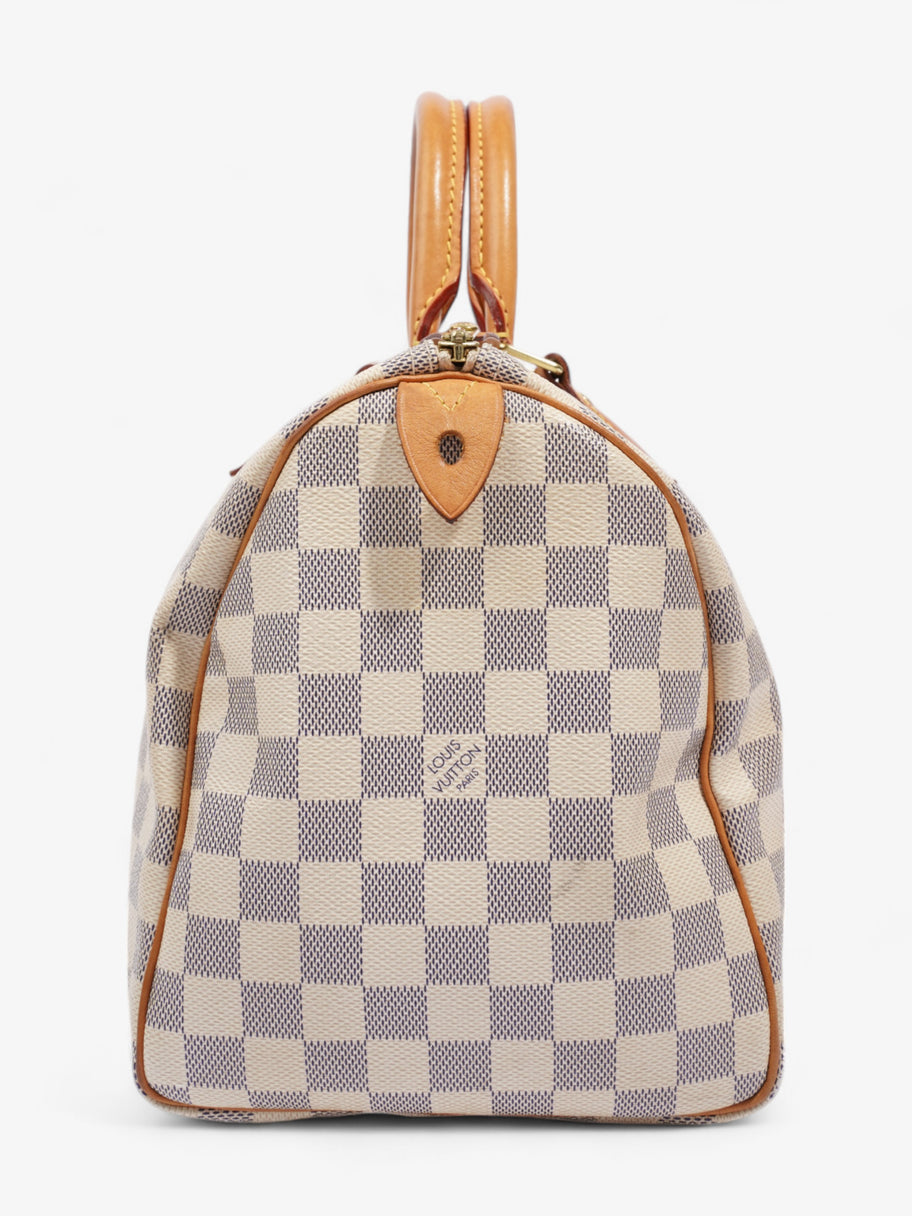 Louis Vuitton Speedy Damier Azur Coated Canvas 30 Image 3