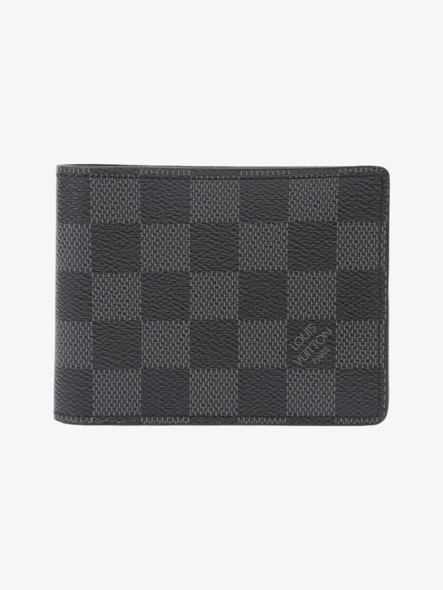 Louis Vuitton Slender Wallet Damier Graphite Coated Canvas NM Image 1