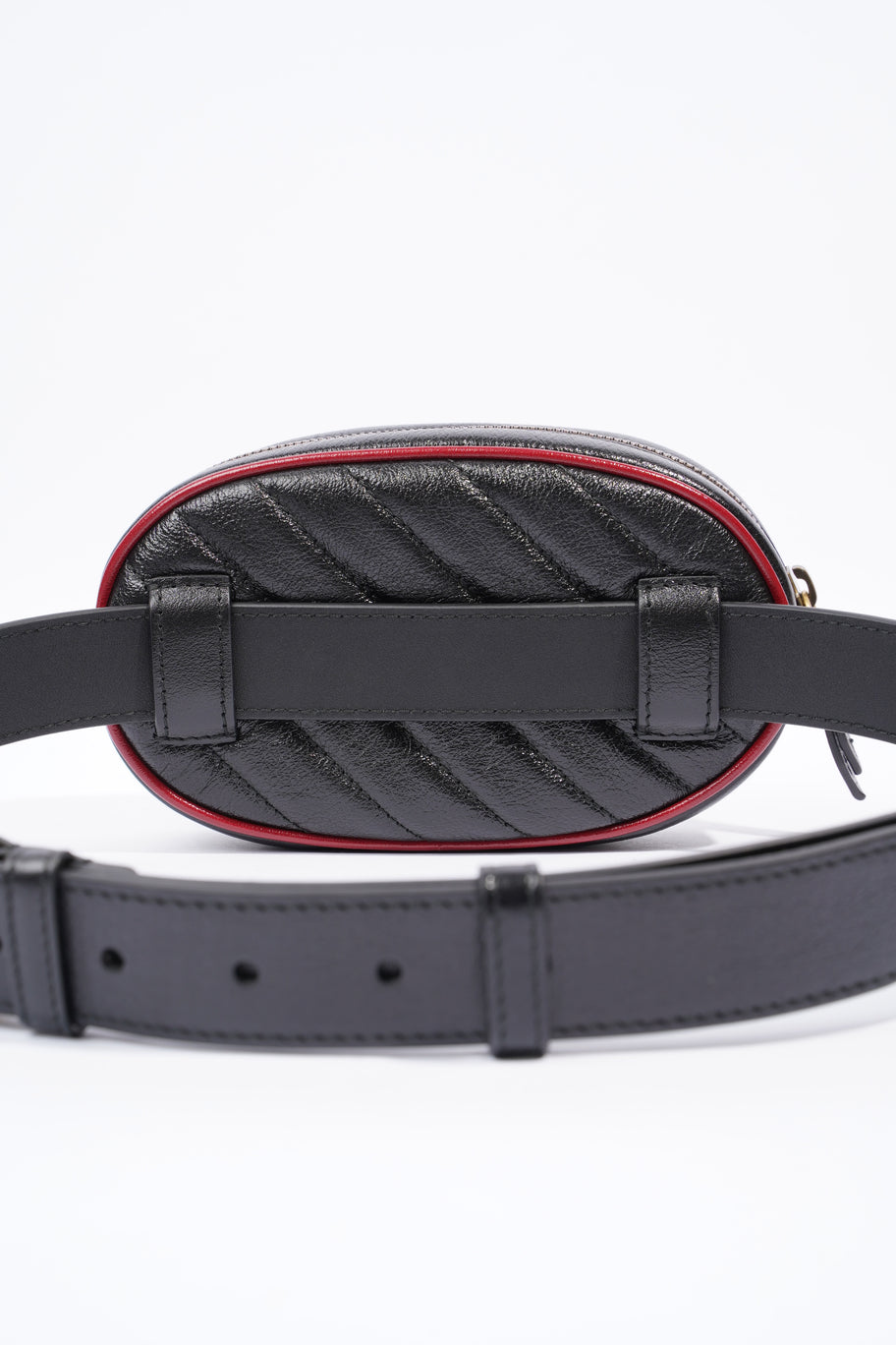 Marmont Belt Bag Black / Red Leather 75cm 30