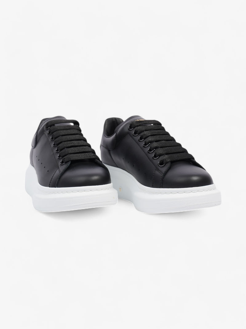  Alexander McQueen Oversized Sneakers Black Leather EU 37 UK 4