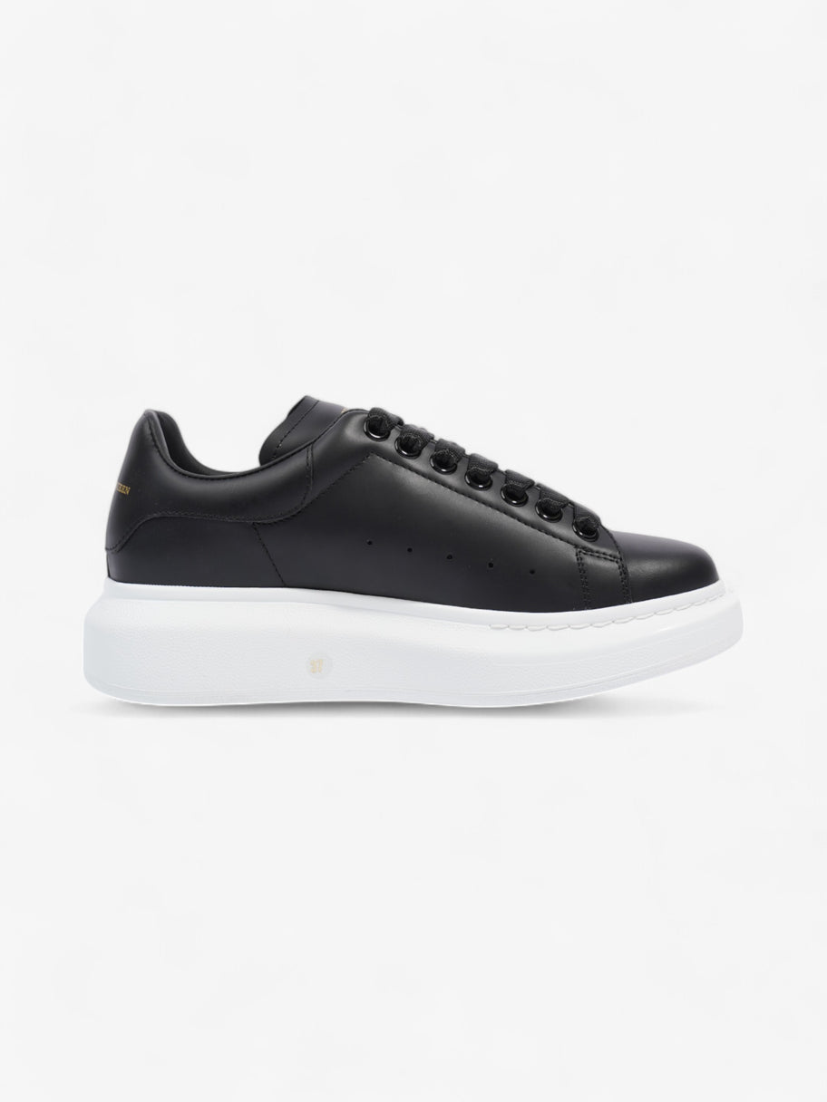 Alexander McQueen Oversized Sneakers Black Leather EU 37 UK 4 Image 4