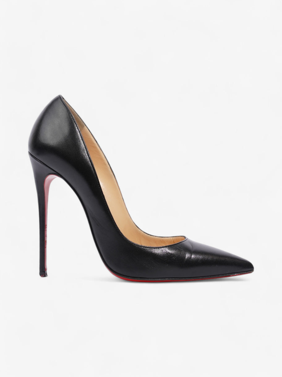 Christian Louboutin So Kate Heels 120 Black Leather EU 37.5 UK 4.5 Luxe Collective