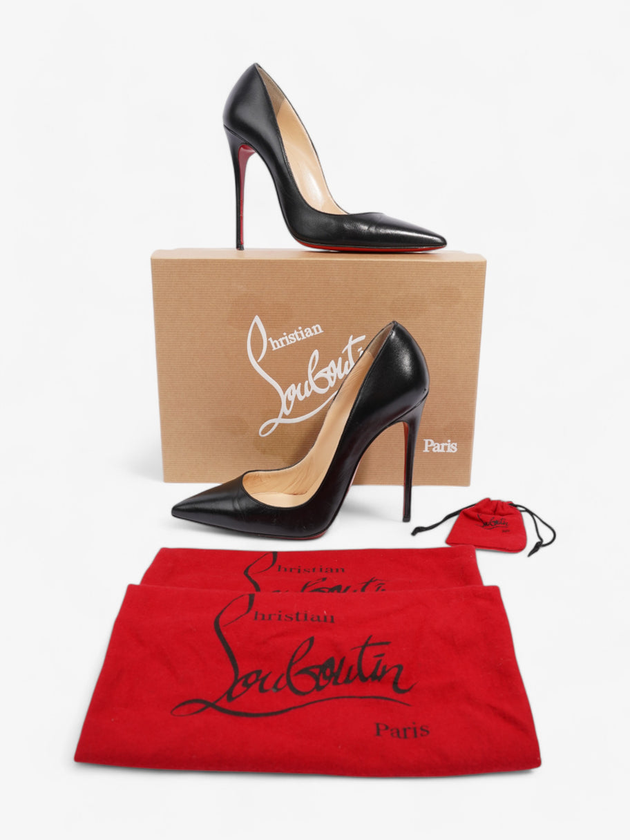 Christian Louboutin So Kate Heels 120 Black Leather EU 37.5 UK 4.5 Image 11