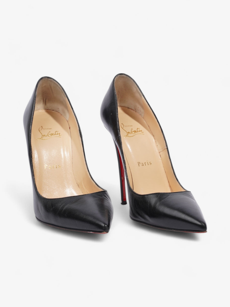 Christian Louboutin So Kate Heels 120 Black Leather EU 37.5 UK 4.5 Image 2