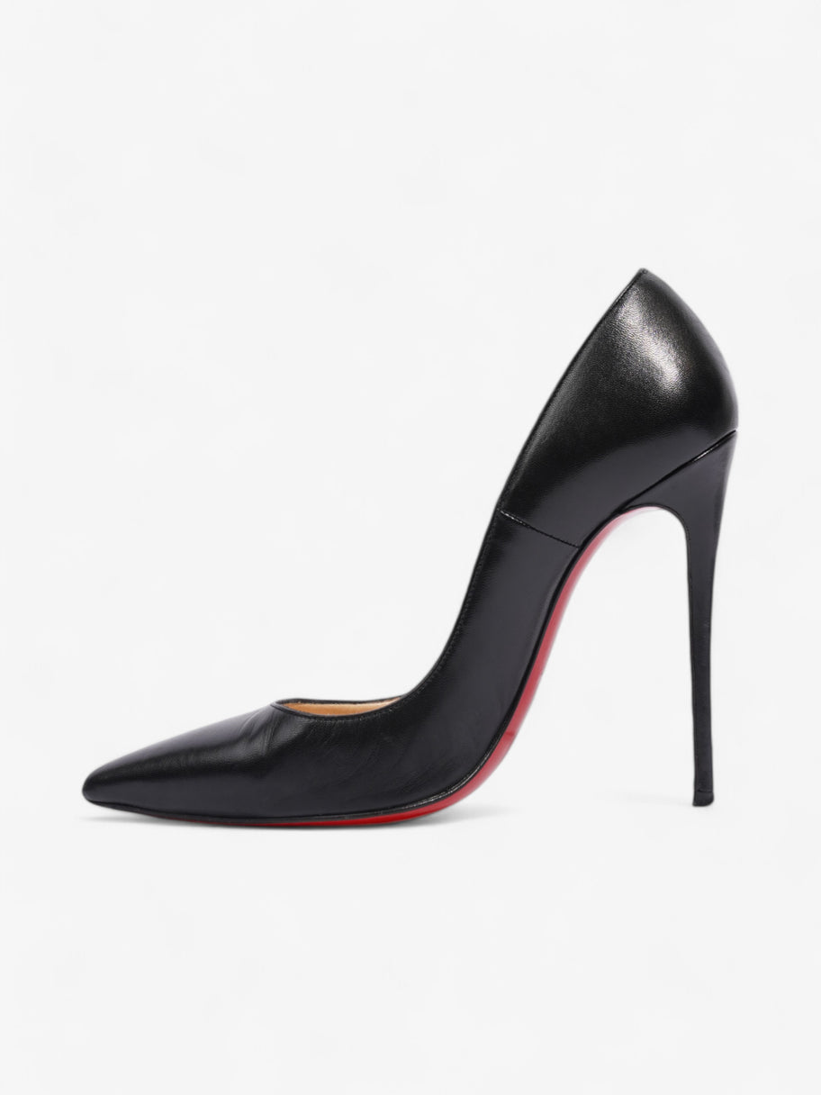 Christian Louboutin So Kate Heels 120 Black Leather EU 37.5 UK 4.5 Image 3