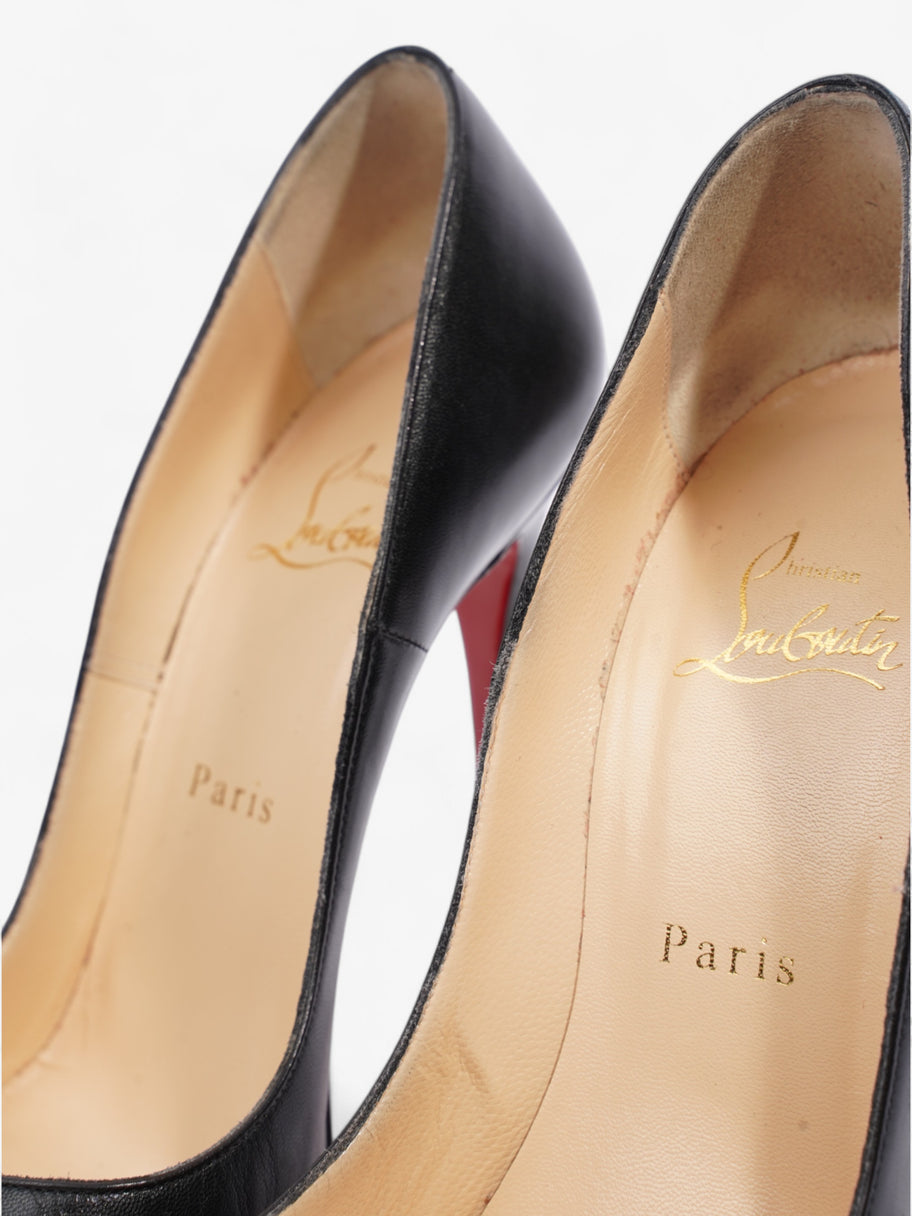 Christian Louboutin So Kate Heels 120 Black Leather EU 37.5 UK 4.5 Image 9